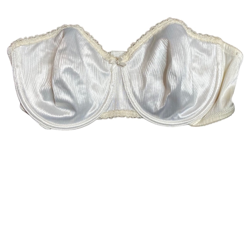NWOT Warners Vintage strapless underwire shine-on bra size 38B